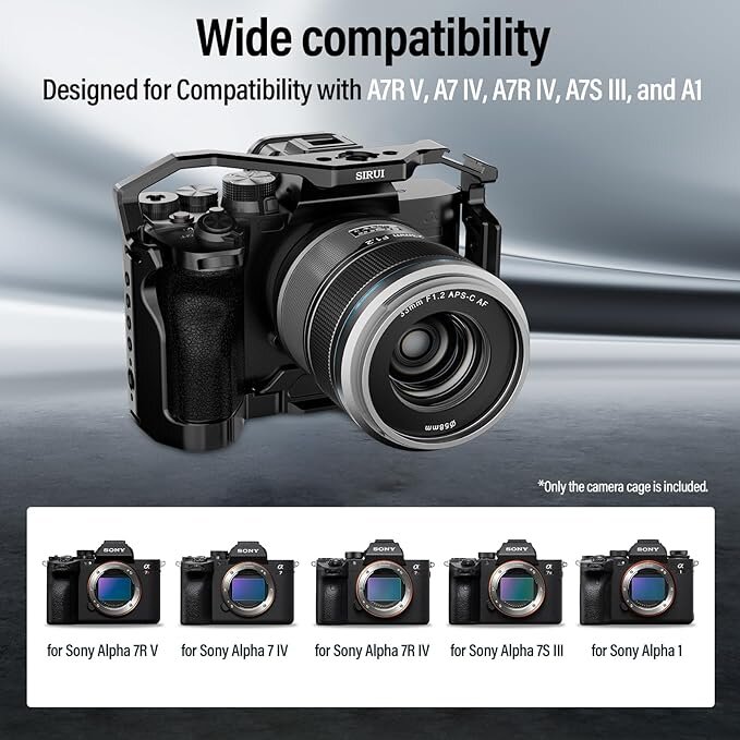 Клетка Sirui AM для Sony A7R V/A7 IV/A7S III/A1/A7R IV