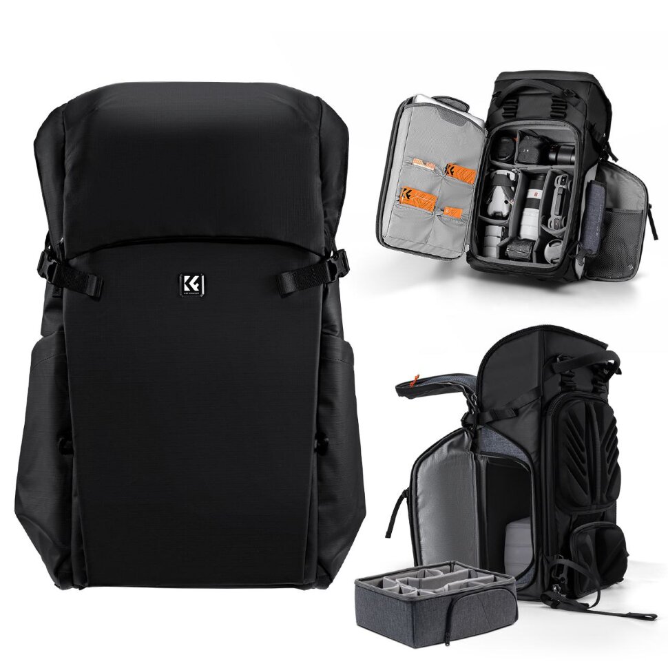 Рюкзак K&F Concept Nature Wander Hiking and Outdoor Чёрный
